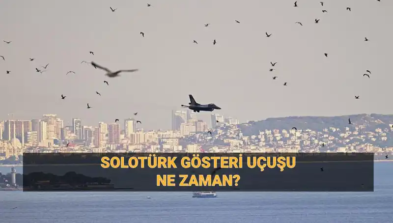 İzmit Gökyüzünde SOLOTÜRK Harikası: 18 Mart Uçuşları