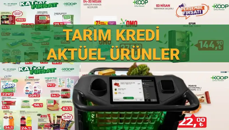 Tarım Kredi Kooperatifi’nden Nisan Ayına Özel İndirimli Ürünler Açıklandı!