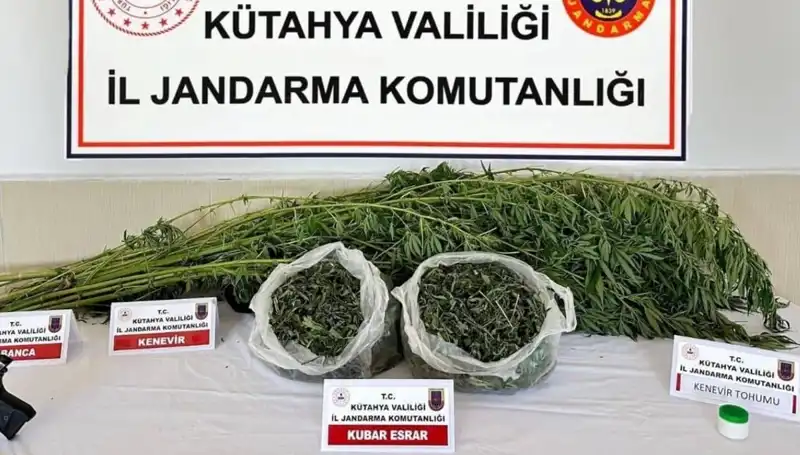 Kütahya'da Uyuşturucu Operasyonu: Tek Kişi Yakalandı, Daha Fazlası İçin Araştırmalar Sürüyor