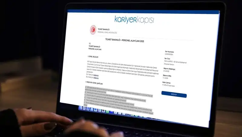 Ticaret Bakanlığı'nın 2025 Personel Alımı: Başvuru Tarihleri ve Şartları Açıklandı