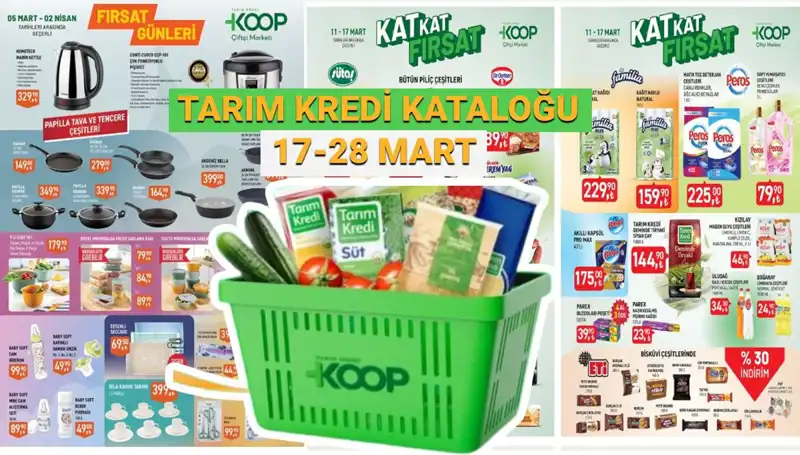 Tarım Kredi Kooperatif Marketleri'nde Mart İndirimleri: Kahve Takımı ve Daha Fazlası!