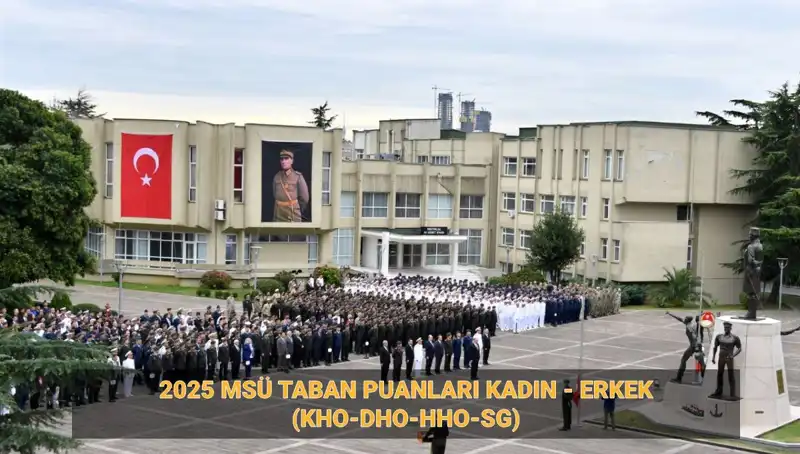 2025 MSÜ Kadın - Erkek Taban Puanları Açıklandı: Hangi Puanlarla Giriş Yapılacak?