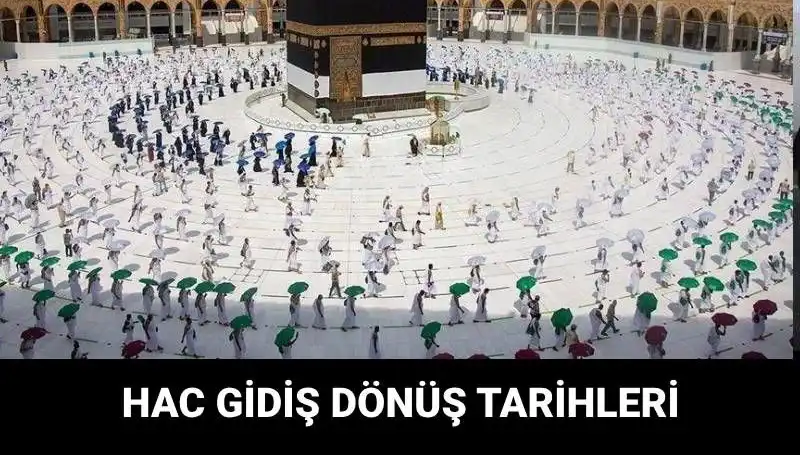 2025 Hac Gidiş Dönüş Tarihleri: Hacca Ne Zaman Gidilecek?