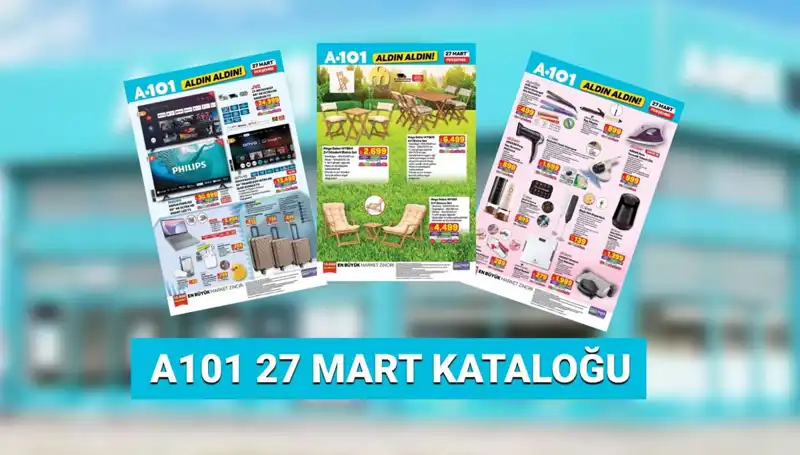 A101'de Bu Hafta İndirimli Ürünler: Dizüstü Bilgisayardan Ev Eşyalarına