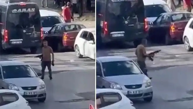 Başakşehir'de Pompalı Tüfekle Sokakları Kapatan Şoke Edici Olay