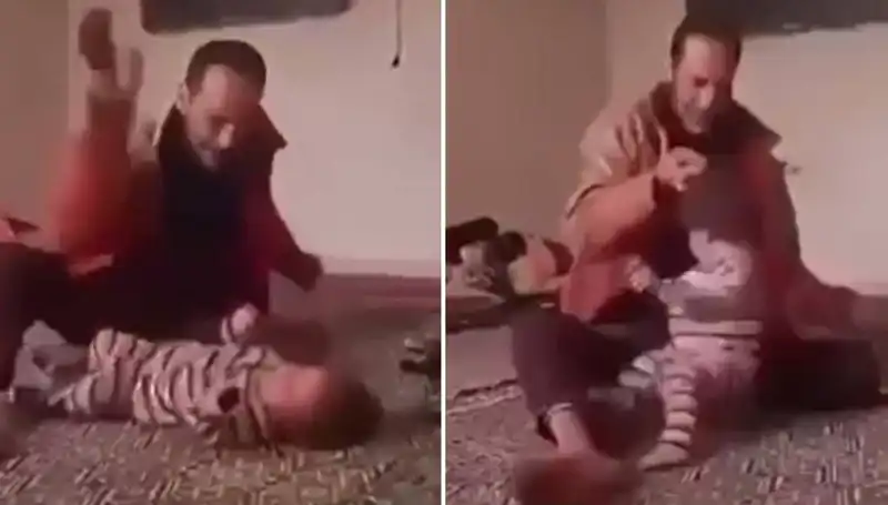 Çocuğuna Uyguladığı Şiddetle Gündeme Gelen Baba, Gözaltına Alındı