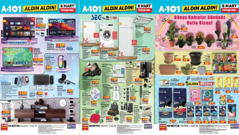 A101 6 Mart Aktüel Ürünler: Elektrikli Süpürge ve Daha Fazla Ürün İle Geldi!
