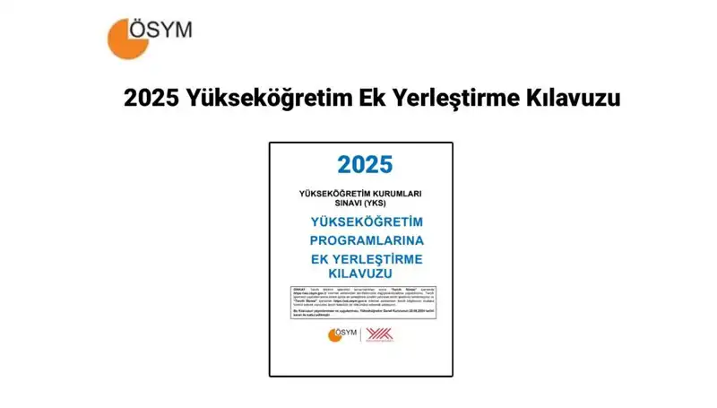 2025 Yılı Yükseköğretim Ek Yerleştirme Kılavuzu Açığa Çıktı!