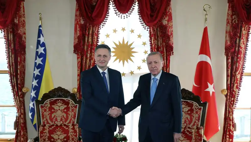 Cumhurbaşkanı Erdoğan, Bosna-Hersek'li Becirovic ile Tarihi Görüşme Gerçekleştirdi