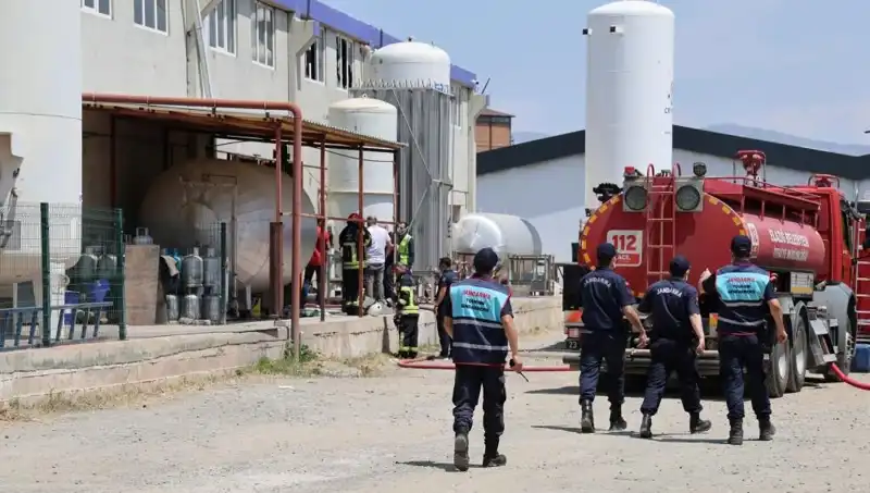 Elazığ'daki Gaz Dolum Tesisinde Patlama: Can Kaybı ve Yaralılar Var!