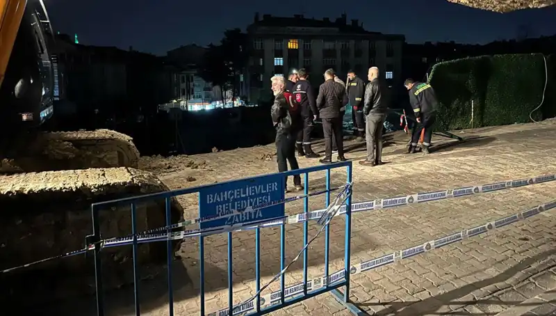 İstanbul'da İnşaat Çalışması Sırasında Yolda Büyük Çökme: Detaylar Ortaya Çıktı